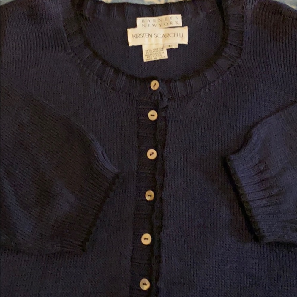 Kirsten  Scarcelli-Barney’s New York cardigan